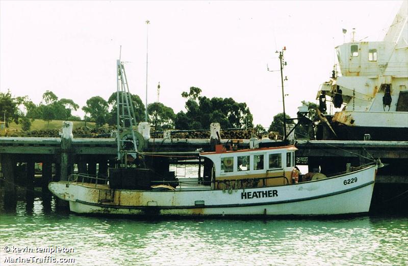 mv heather (-) - IMO , MMSI 512005926, Call Sign ZMY5121 under the flag of New Zealand