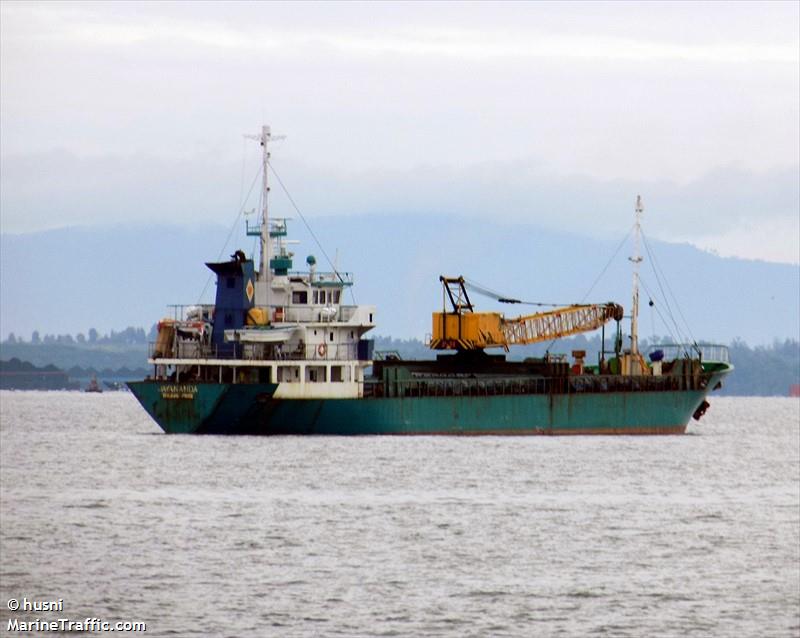 mv.jayananda (-) - IMO , MMSI 525003666, Call Sign YGLB under the flag of Indonesia