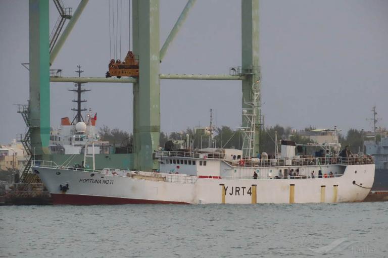 for tuna no.11 (Fishing vessel) - IMO , MMSI 576635000 under the flag of Vanuatu