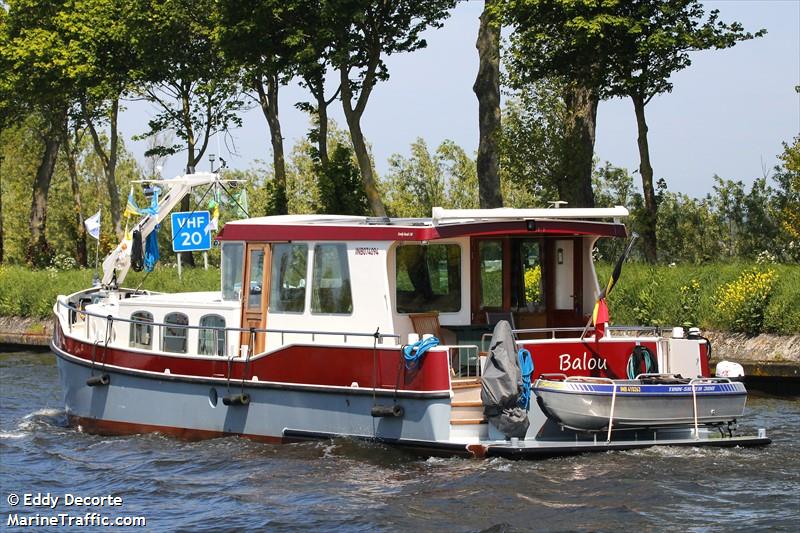 balou (Pleasure craft) - IMO , MMSI 205193630, Call Sign OS3630 under the flag of Belgium