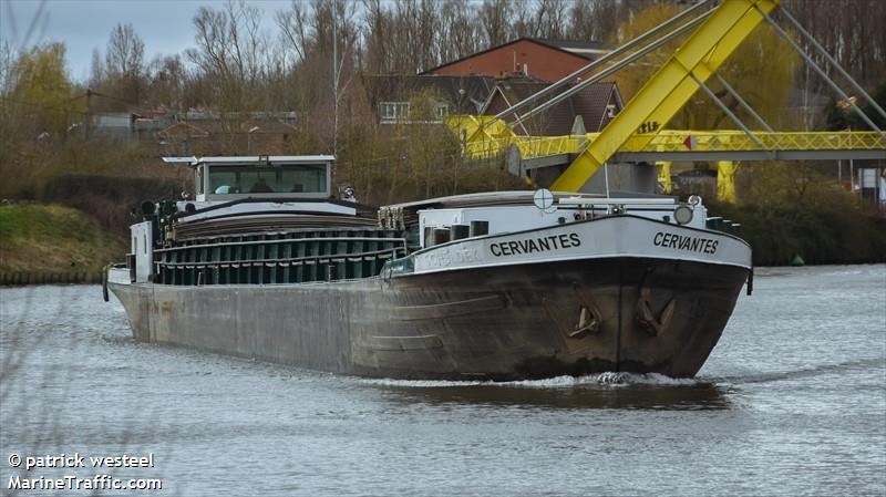 cervantes (Other type) - IMO , MMSI 205551490, Call Sign OT5514 under the flag of Belgium