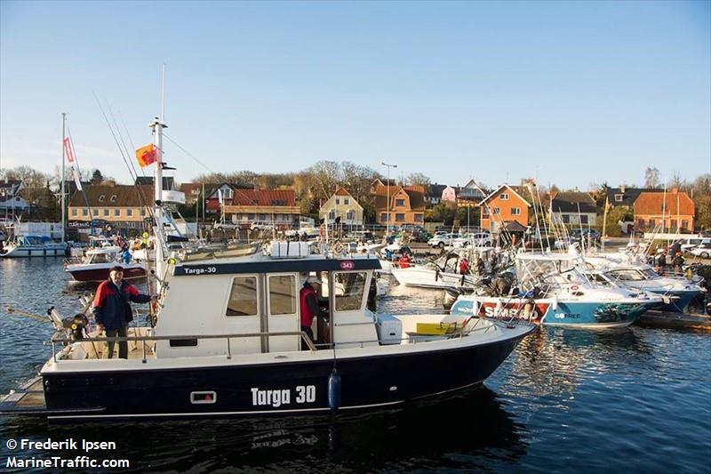 laerken (Pleasure craft) - IMO , MMSI 219020233, Call Sign XPE6644 under the flag of Denmark