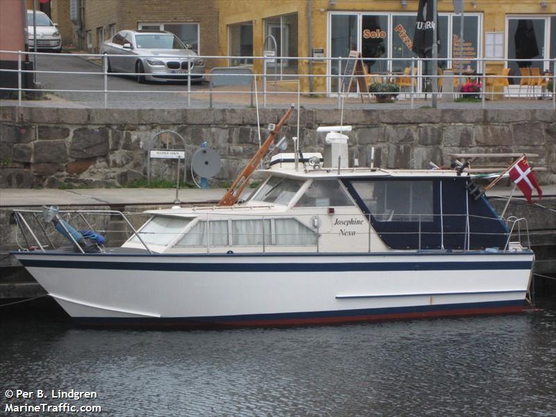 josephine (Pleasure craft) - IMO , MMSI 219023545, Call Sign XPH2487 under the flag of Denmark