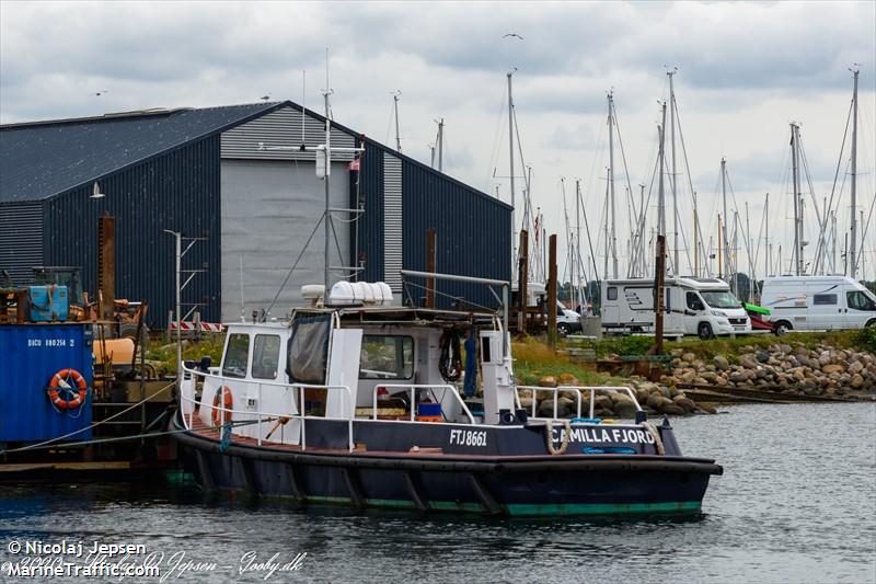 camilla fjord (Cargo ship) - IMO , MMSI 219024284, Call Sign XPH3175 under the flag of Denmark
