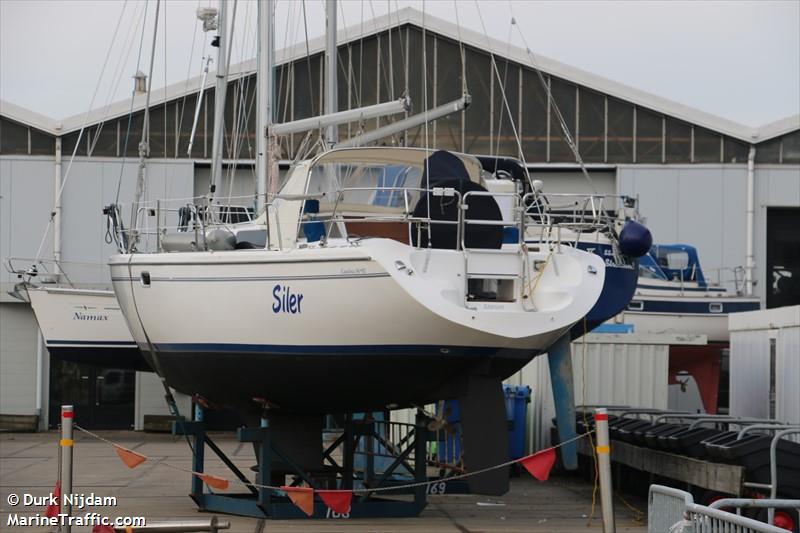 siler (Sailing vessel) - IMO , MMSI 244170422, Call Sign PD5849 under the flag of Netherlands