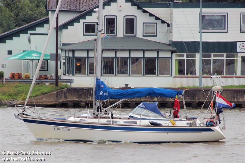 charyan (Pleasure craft) - IMO , MMSI 244740065, Call Sign PI2874 under the flag of Netherlands