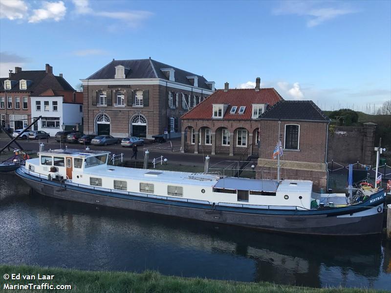 mistral (Pleasure craft) - IMO , MMSI 244740854, Call Sign PE3600 under the flag of Netherlands