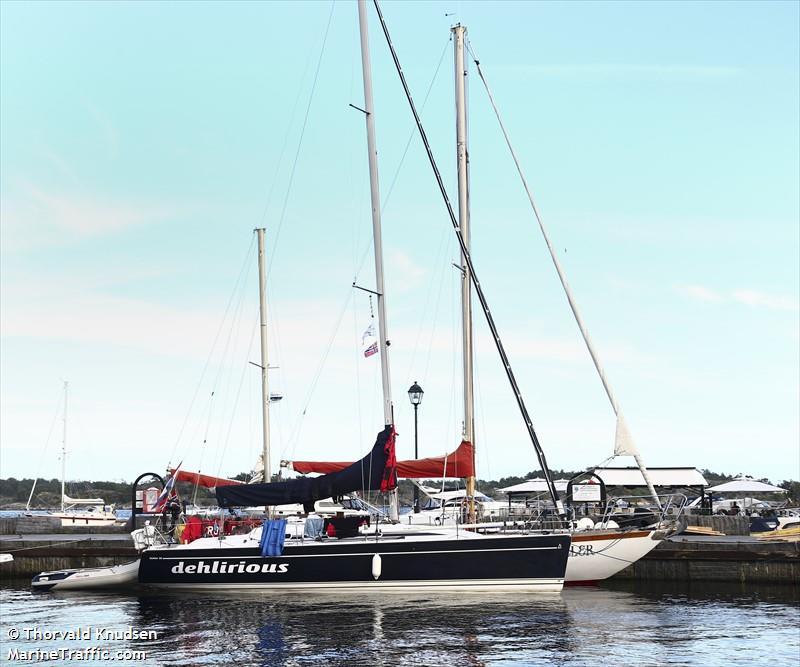 dehlirious (Pleasure craft) - IMO , MMSI 244790051, Call Sign PC7957 under the flag of Netherlands