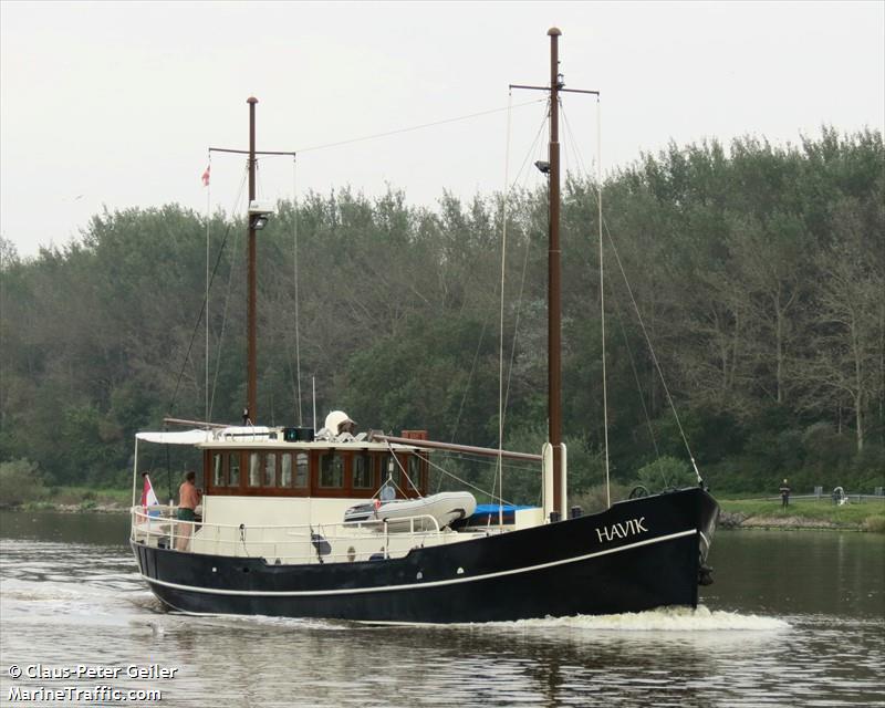 havik (Pleasure craft) - IMO , MMSI 244830364, Call Sign PH9997 under the flag of Netherlands