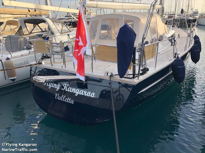 flying kangaroo (Sailing vessel) - IMO , MMSI 256001211, Call Sign 9HB7026 under the flag of Malta