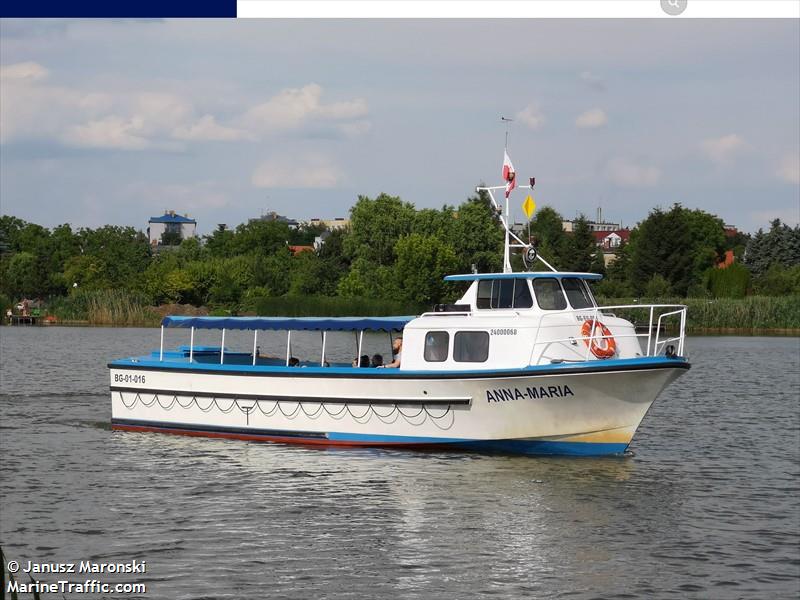 anna maria (Pleasure craft) - IMO , MMSI 261013710, Call Sign SPG3137 under the flag of Poland