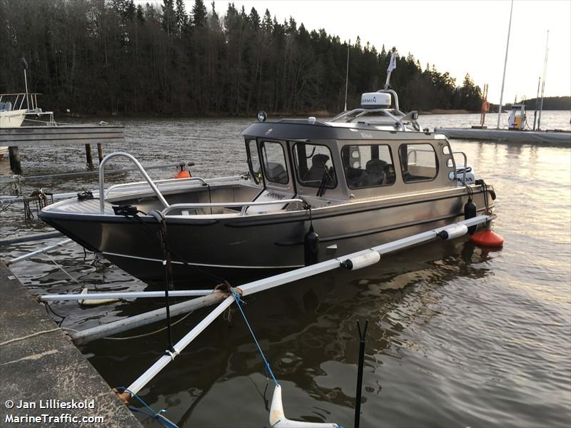 elsa (Pleasure craft) - IMO , MMSI 265762630, Call Sign SD7662 under the flag of Sweden
