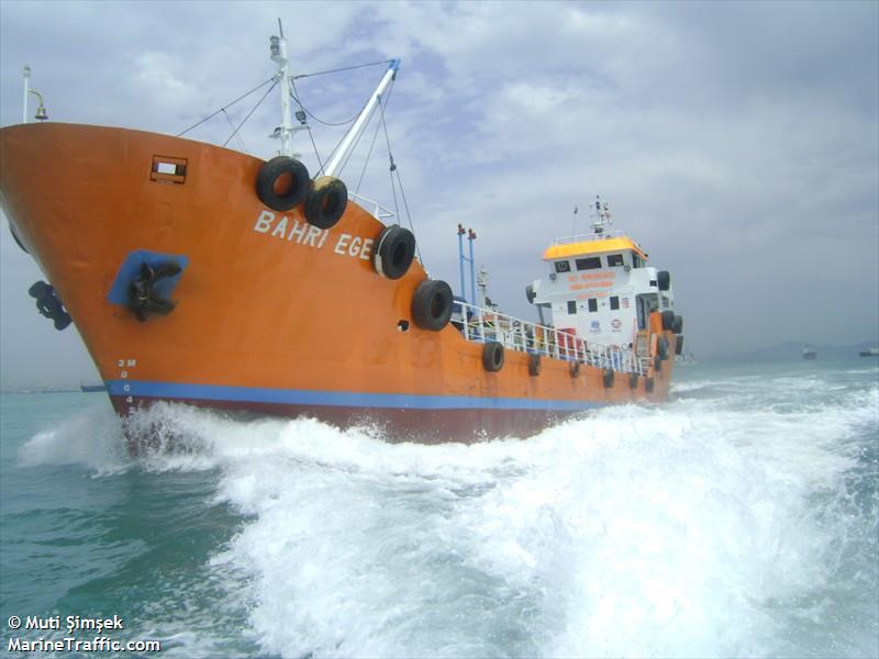 bahri ege (Tanker) - IMO , MMSI 271010257, Call Sign TC4336 under the flag of Turkey