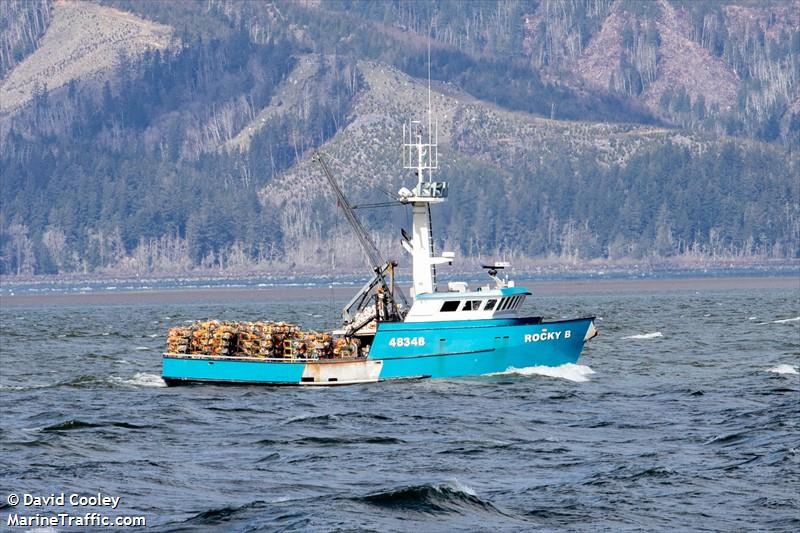 rocky b (Fishing vessel) - IMO , MMSI 367050280, Call Sign WDI7289 under the flag of United States (USA)