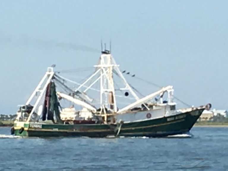 miss ashley (Fishing vessel) - IMO , MMSI 367190320, Call Sign WDD7722 under the flag of United States (USA)