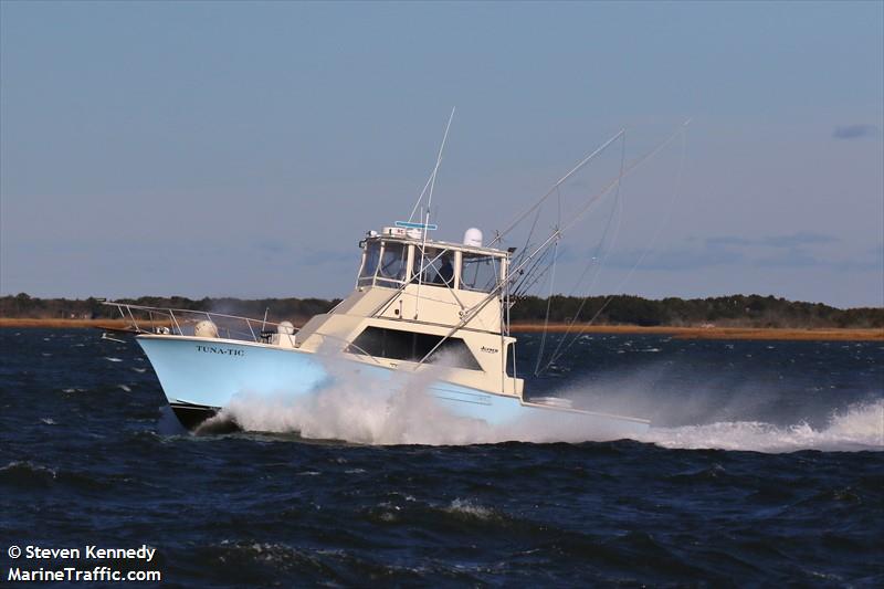 tuna - tic (Pleasure craft) - IMO , MMSI 368160750 under the flag of United States (USA)