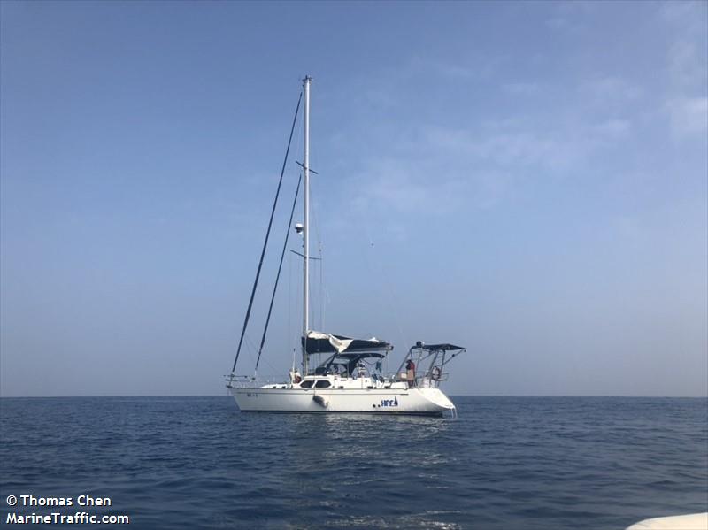 hpf (Sailing vessel) - IMO , MMSI 416005675 under the flag of Taiwan