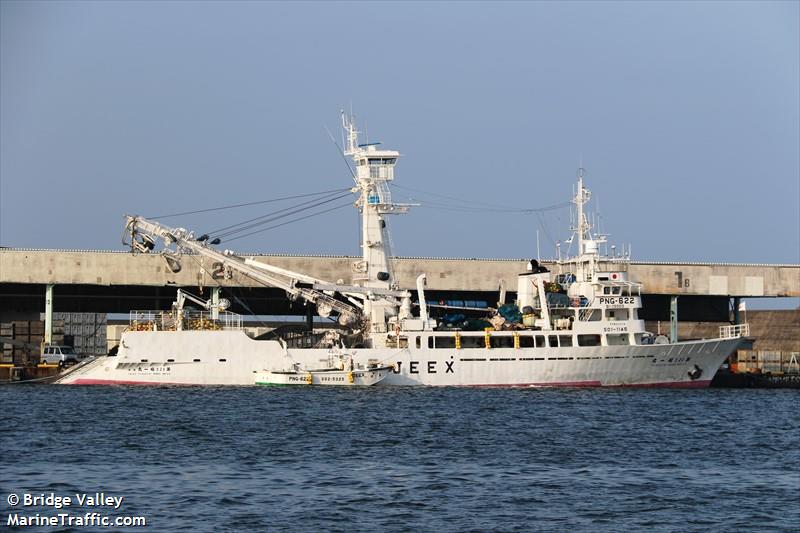 fukuichimaru no123 (Fishing vessel) - IMO , MMSI 431679000, Call Sign JEEX under the flag of Japan