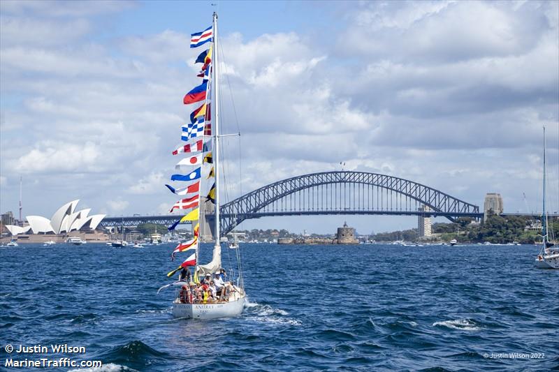 anitra v (Sailing vessel) - IMO , MMSI 503023410, Call Sign VHN7514 under the flag of Australia