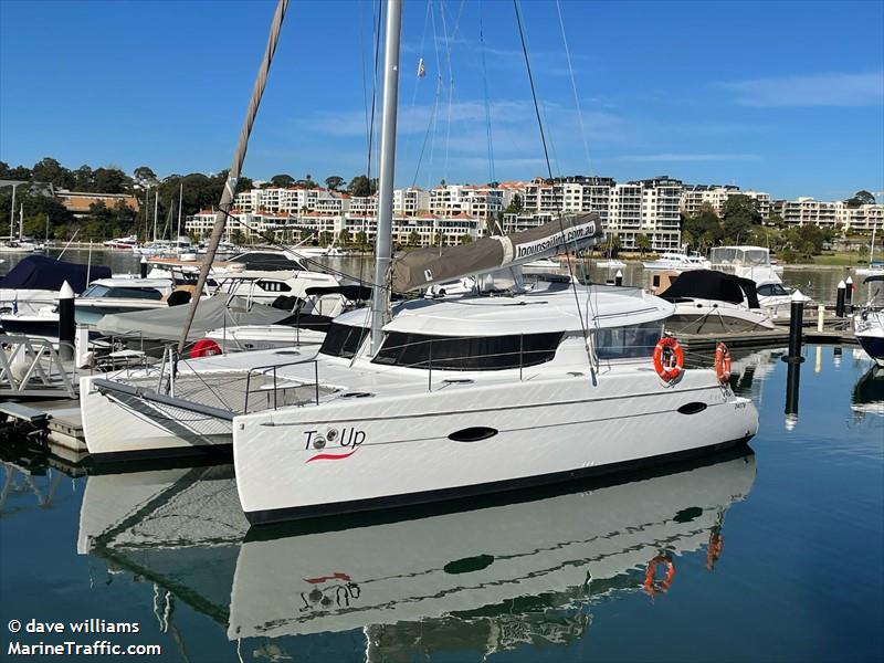 too up (Pleasure craft) - IMO , MMSI 503023740, Call Sign 24576 under the flag of Australia