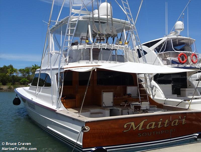 mai tai (Pleasure craft) - IMO , MMSI 503078910, Call Sign ROH00Q under the flag of Australia