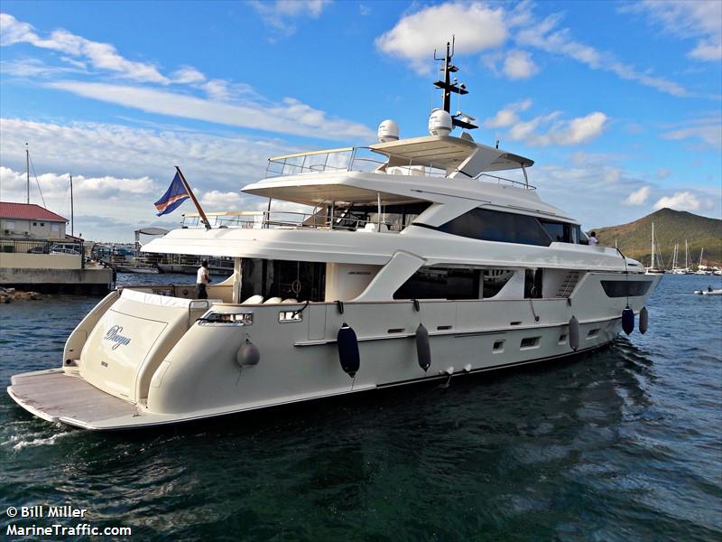 darya (Pleasure craft) - IMO , MMSI 538071556, Call Sign V7A4403 under the flag of Marshall Islands