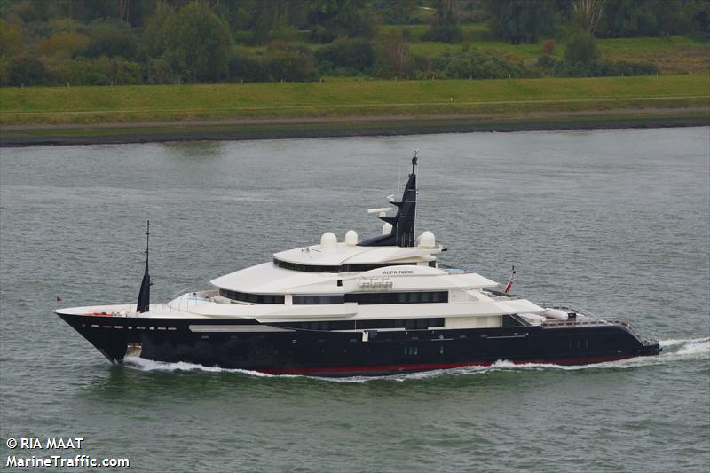 alfa nero (Pleasure craft) - IMO , MMSI 563037640, Call Sign SZ19078 under the flag of Singapore