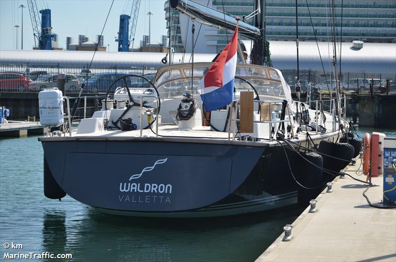 waldron (Sailing vessel) - IMO , MMSI 215000488, Call Sign 9HB5314 under the flag of Malta