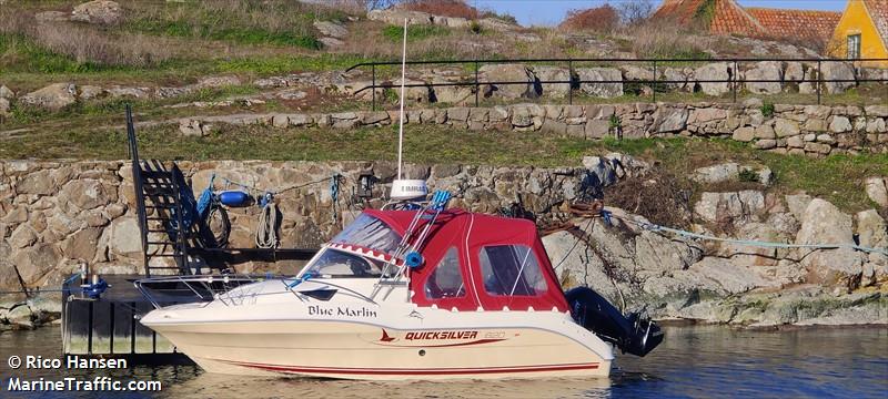 blue marlin (Pleasure craft) - IMO , MMSI 219009729, Call Sign XPD7510 under the flag of Denmark