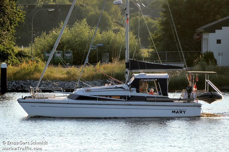 mary (Unknown) - IMO , MMSI 219022337, Call Sign XPE8585 under the flag of Denmark