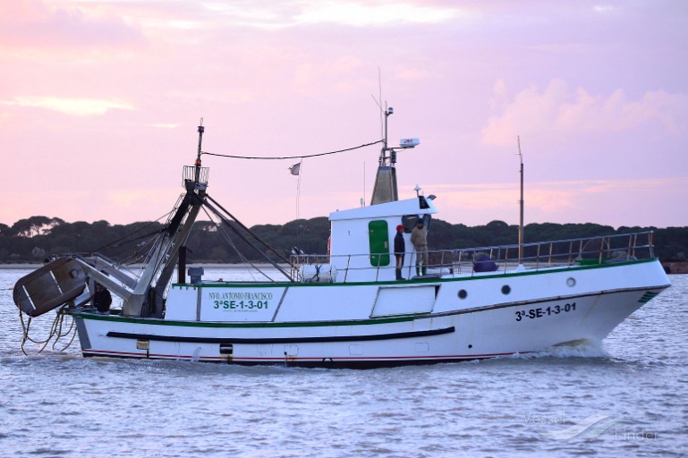 n. antonio francisco (Fishing vessel) - IMO , MMSI 224026480, Call Sign EA5210 under the flag of Spain