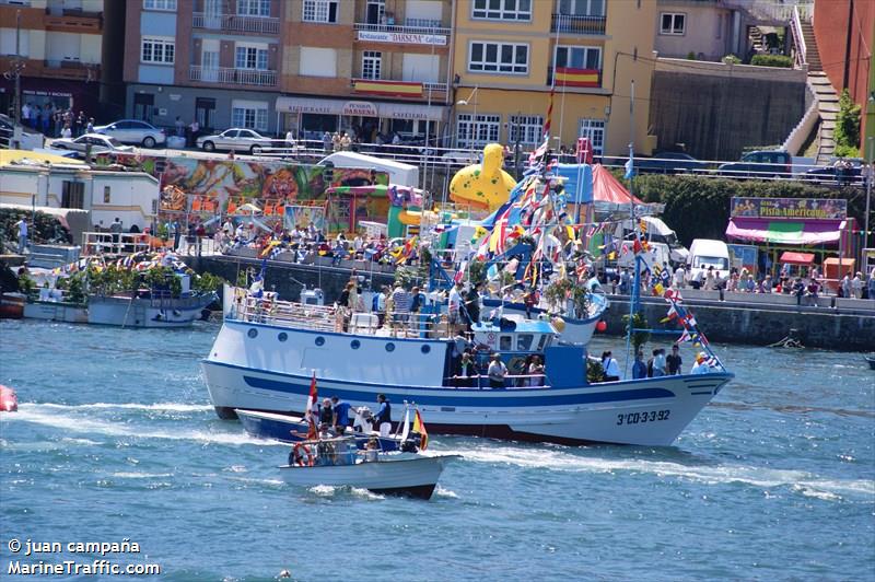 playa.de.traba (Fishing vessel) - IMO , MMSI 224056960, Call Sign EB7385 under the flag of Spain