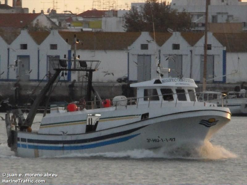 seg cristo oceano (Fishing vessel) - IMO , MMSI 224106760, Call Sign EA3194 under the flag of Spain