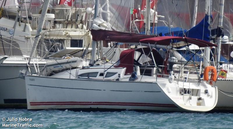 thira (Sailing vessel) - IMO , MMSI 225991699 under the flag of Spain