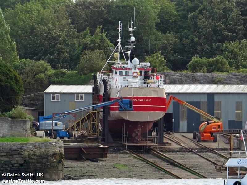 peadar marie (Fishing vessel) - IMO , MMSI 235001140, Call Sign ZQWN8 under the flag of United Kingdom (UK)