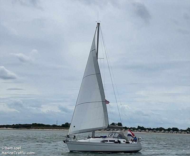 thycas (Sailing vessel) - IMO , MMSI 244030156, Call Sign PB7172 under the flag of Netherlands
