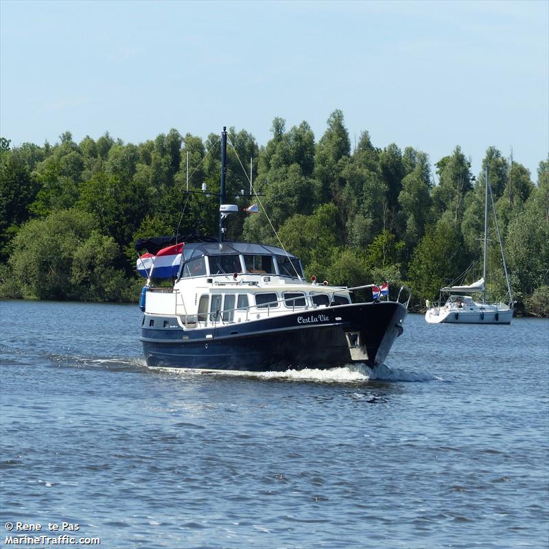 cest la vie (Pleasure craft) - IMO , MMSI 244103087, Call Sign PF4278 under the flag of Netherlands