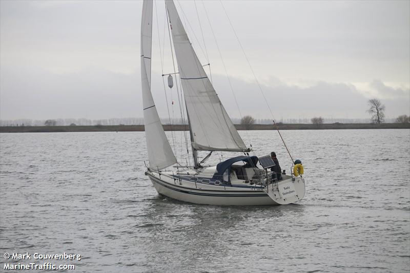 toetz (Pleasure craft) - IMO , MMSI 244180839, Call Sign PD6252 under the flag of Netherlands