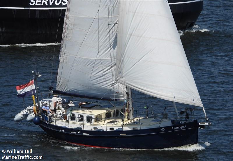 eilandgast (Sailing vessel) - IMO , MMSI 244391322, Call Sign PH6346 under the flag of Netherlands