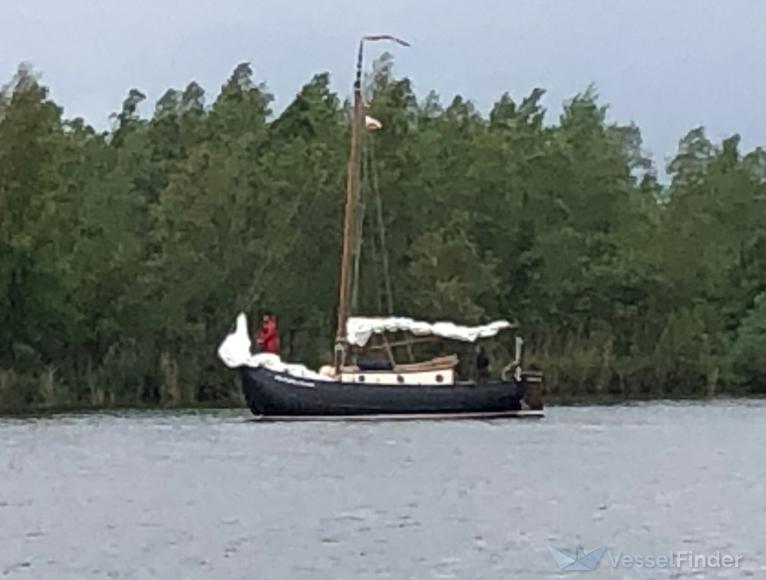 de dikke dame (Pleasure craft) - IMO , MMSI 244620442, Call Sign PH7406 under the flag of Netherlands