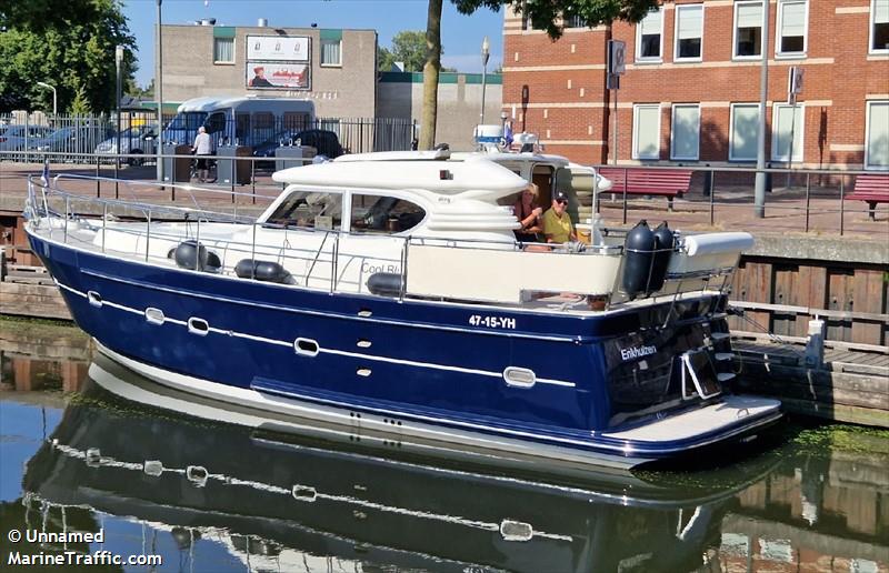 cool blue (Pleasure craft) - IMO , MMSI 244740565, Call Sign PG 2281 under the flag of Netherlands