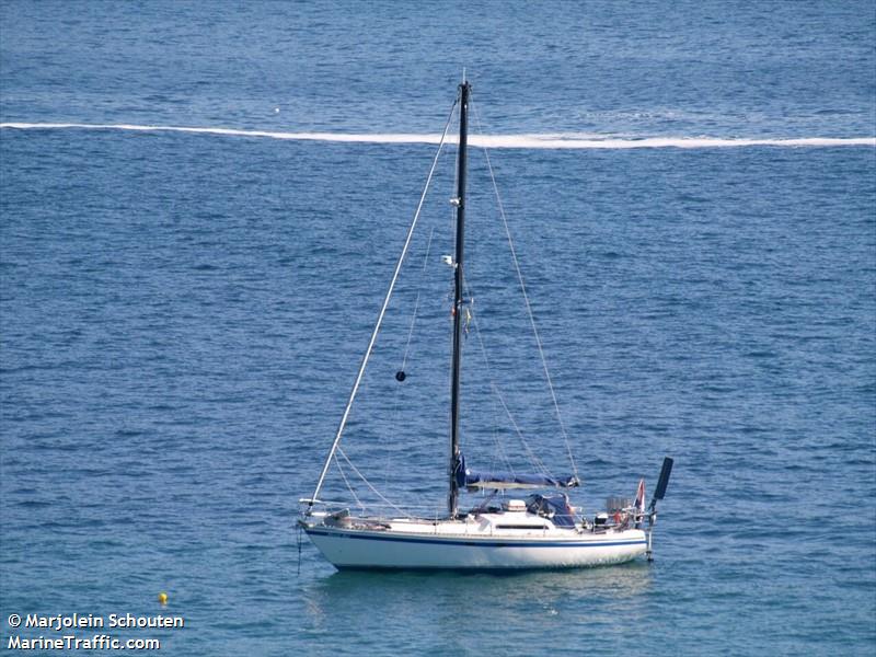 mooie nel (Sailing vessel) - IMO , MMSI 244850203, Call Sign PE7837 under the flag of Netherlands