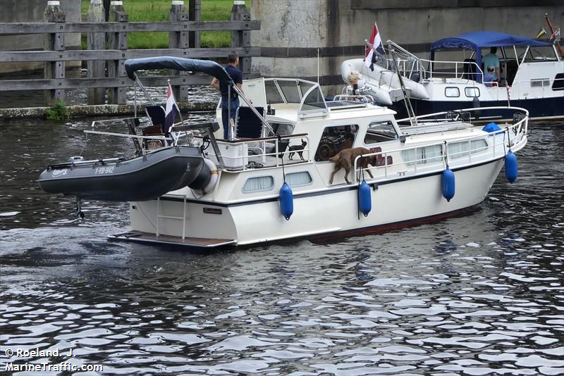 jam karet (Pleasure craft) - IMO , MMSI 244870585, Call Sign PF9024 under the flag of Netherlands