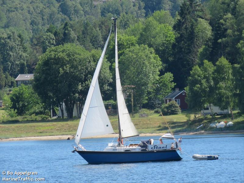 staal (Sailing vessel) - IMO , MMSI 244890672, Call Sign PF3020 under the flag of Netherlands