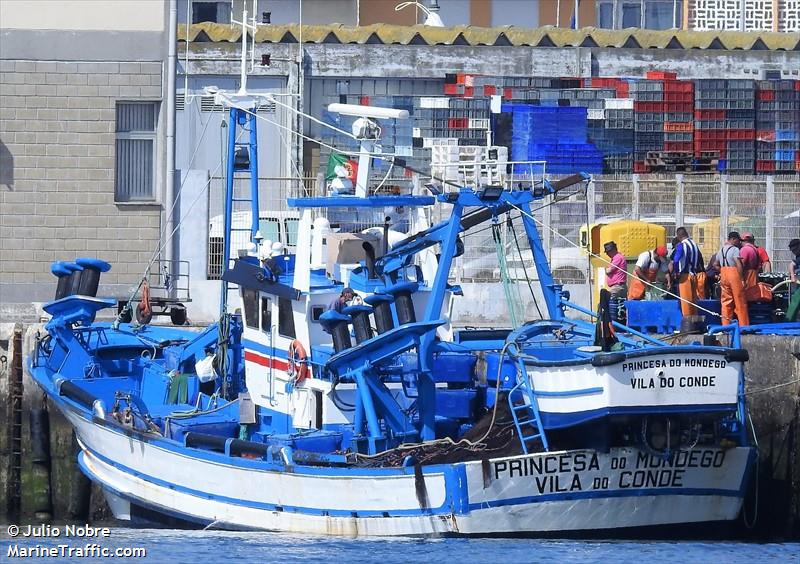 princesa do mondego (Fishing vessel) - IMO , MMSI 263411490, Call Sign CUFS2 under the flag of Portugal
