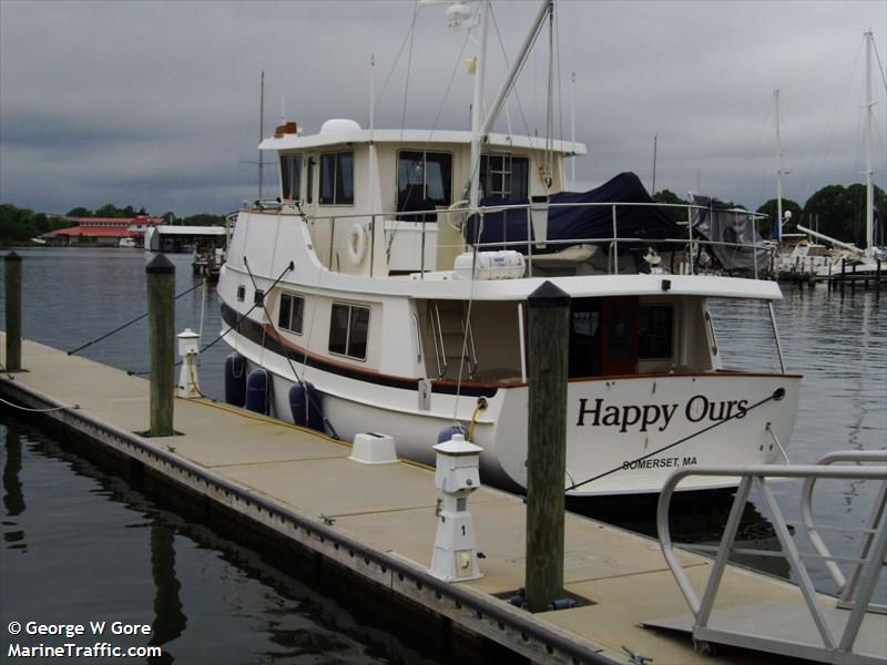 happy ours (Unknown) - IMO , MMSI 367394380, Call Sign WDE7531 under the flag of United States (USA)