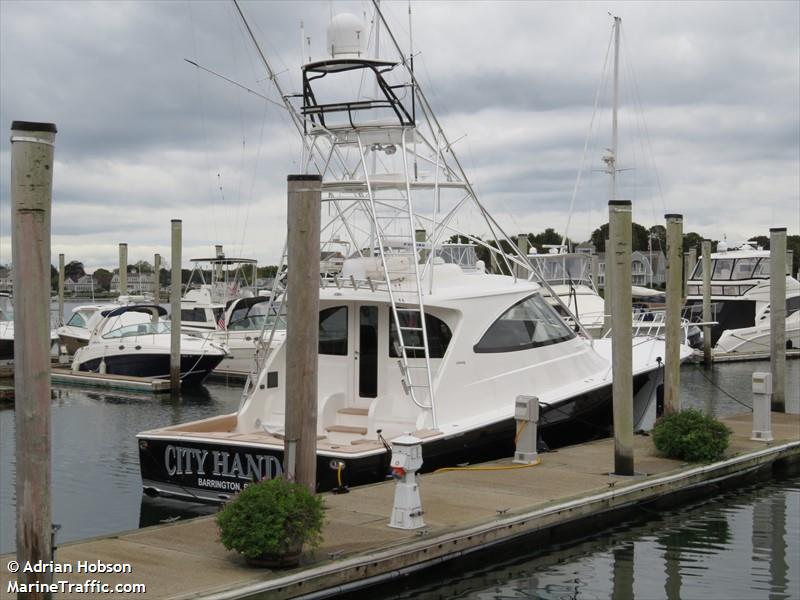 city hands (Pleasure craft) - IMO , MMSI 368035460 under the flag of United States (USA)