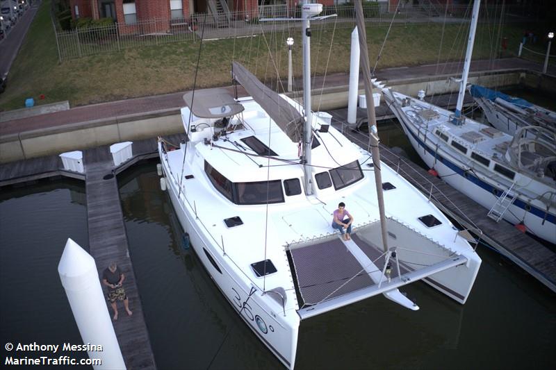 360 (Sailing vessel) - IMO , MMSI 368060350, Call Sign WDK4969 under the flag of United States (USA)