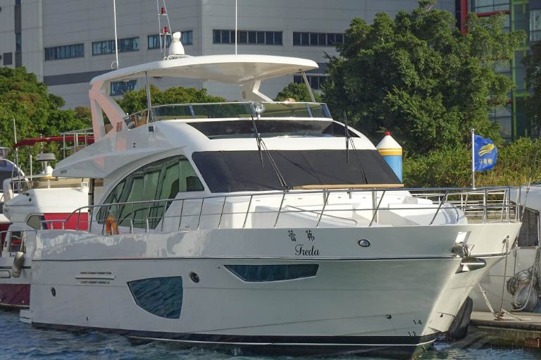 freda (Pleasure craft) - IMO , MMSI 416005894, Call Sign BR4184 under the flag of Taiwan