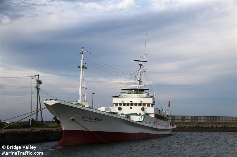 shoei maru no38 (Fishing Vessel) - IMO , MMSI 431680000, Call Sign JILY under the flag of Japan